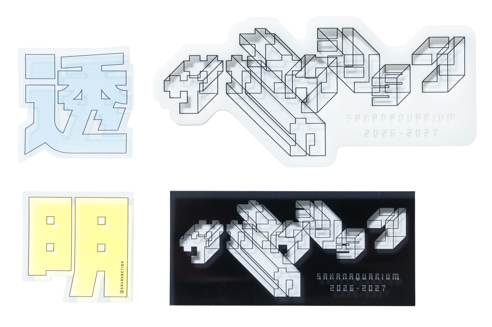 “透明” STICKER SET