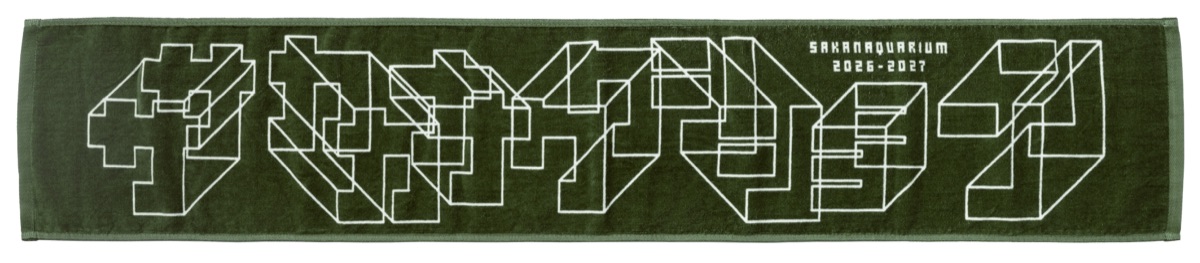 “透明” DOUBLE SIDED MUFFLER TOWEL